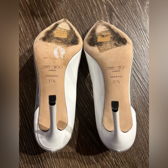 JIMMY CHOO
Cass 95 leather and PVC pumps - Size 7.5US - Picture 8 of 8